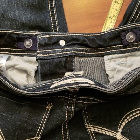 Wishful Park 8 Jeans Skinny Stretch Adjustable EUC - Picture 8 of 8